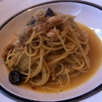 ワイニスタ - 白身魚アクアパッツォ風パスタ