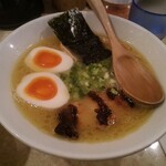 鶏ポタ ラーメン THANK - 塩味玉付きぽてり