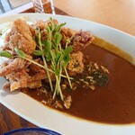 つちのうぶ - 村からあげカレー(1,220円)