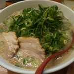 Ramen Okuya - 濃厚とんこつラーメン ネギ多め