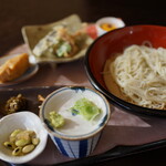 そば処 くらしき - もりそばランチ（¥1200税抜き）