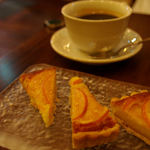 ビストロ ハッチ - 本日のタルト（オレンジタルト）500円