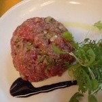 熊本産馬肉のタルタル