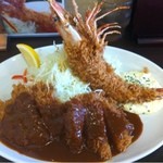 とんかつ ひろ喜 - 特製ヒレとんかつ＆海老フライ定食