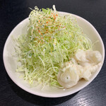 えいすけ - 名物ビーフカツレツ定食に付いてきたサラダ