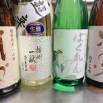 お刺身居酒屋彩 - 豊富な日本酒
