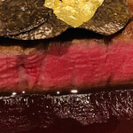 ナベノ-イズム - ・Le Filet de Bœuf
         国産牛フィレ肉のポワレ アップ