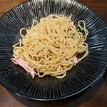 Menyateiji - 和え玉、少し食べました