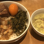 口福館 - 台湾風肉丼　大盛り
            500円+100円(税抜き)