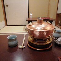 人形町今半 本店 - ぼくが案内された個室の様子です。