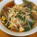 中華天一景 - ニラ玉ラーメン
