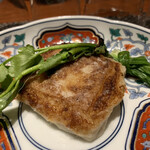 和み処 男山 - 「白子（鱈）豆腐」もモチモチした食感で面白いっ！