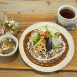 カフェプラスケーキ ククー - 日替わりランチ