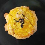 カフェ ヒコ - 季節マフィン(安納芋のスイートポテト)