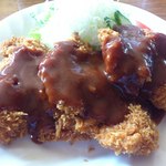 とわいらいと - 【2012年07月】チキンカツにデミソースかけました♪