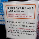 かいだ屋 - 伝票をお取り下さい