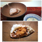 菊鮨 - ＊内子、外子共にタップリで美味しい。日本酒が進みます。