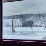 大蔵山蕎麦 ねぎぼうず - こちらも晴れ☀