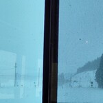 大蔵山蕎麦 ねぎぼうず - 来た時は吹雪でしたが・・・