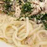 麺屋 六感堂 - 牡蠣と酒粕のクリームシチューヌードル＋牡蠣のコンフィ