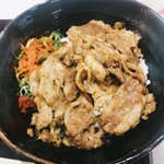 Niku No Yama Gyuu - ●焼肉丼(小)80g 429円
                        ●セット冷麺　385円