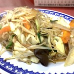 珉珉 - 芽菜肉絲(もやし炒め) 650yen