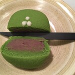 空也 - 抹茶松（晒し餡）