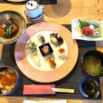 山翠庵 - この日の懐石点心