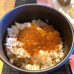 山翠庵 - ご飯：はらこ飯