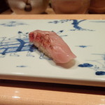 一心鮨 光洋 - 金目の炙りの柚子風味