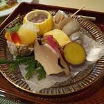 粋な屋 坂本 - 八寸