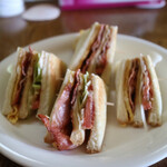 カフェ オーシャン - クラブハウスサンド(600円)