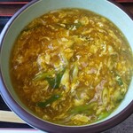 手打ちうどん　芭蕉 - 卵カレーうどん