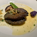 和食 浜木綿 - 鮑ステーキ焦がしバターソース