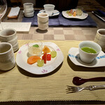 和食 浜木綿 - 水菓子 盛り合わせ