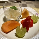 和食 浜木綿 - 水菓子 盛り合わせ