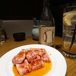 焼肉あきら - リブ巻き!