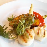 KIHACHI ITALIAN - サロマ湖産ホタテと夏野菜のグリル