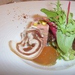 ル・ヴァンテール - 足寄石田めん羊牧場　仔羊のパテ　ピスタチオ風味