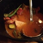 クスクス ルージール - クスクスはストウブで提供