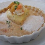 ル・ヴァンテール - タラバ蟹と北の鮮魚生うにのクネル