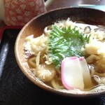 西尾製麺所 - 小エビ天ぷらうどん