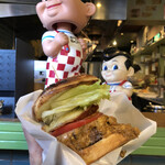 ベーカーバウンス - 『ミート＆チーズ　ゴーダベーコンバーガー￥1550』