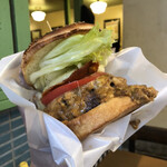 ベーカーバウンス - 『ミート＆チーズ　ゴーダベーコンバーガー￥1550』