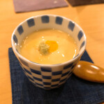 木挽町 とも樹 - 白子の茶碗蒸し