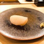 木挽町 とも樹 - 天然帆立貝のにぎり