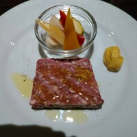 オステリア ミオ・バール - 田舎風パテ800円