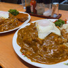 レストラン グリル サクライ - ♦︎チリバーグカレー大盛り＋目玉焼き
♦︎ハンバーグカレー大盛り＋目玉焼き
会計　2,650円(ひとり)