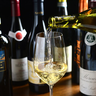 We have a selection of wines from all over the world.