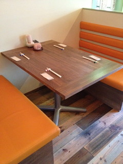 蕎麦粉食堂 Buckwheat - ボックスのお席です